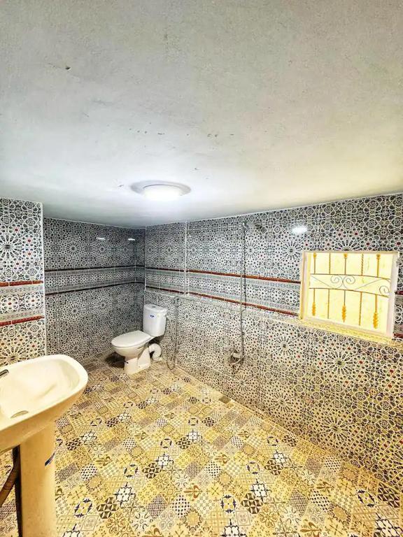 Koupelna v ubytování Hostel Tanger Medina