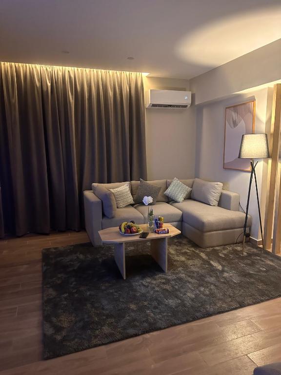 Posezení v ubytování Lacasa Residence