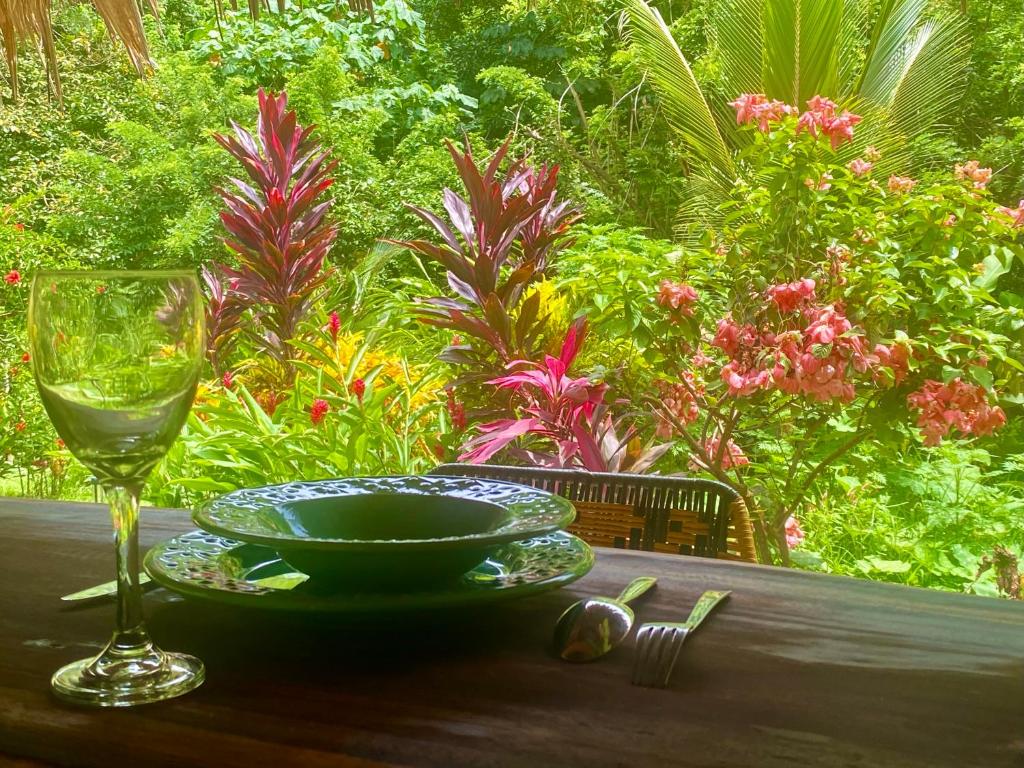 Zahrada ubytování Canto Tayrona Ecolodges