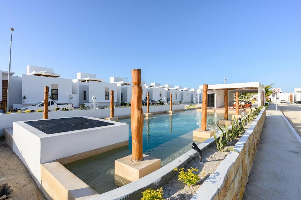 Bazén v ubytování Casa Nirvana - Puerto Arrecife nebo v jeho okolí