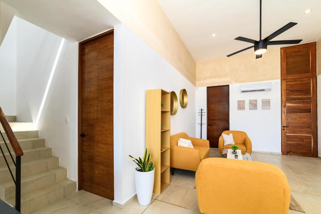 Posezení v ubytování Casa Nirvana - Puerto Arrecife