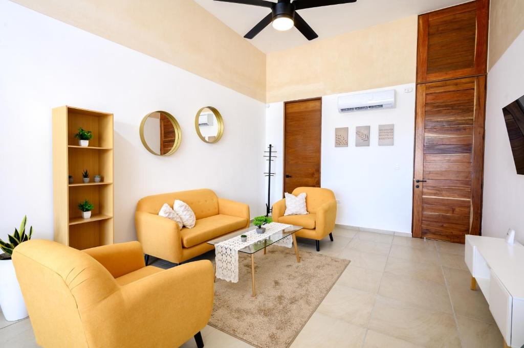 Posezení v ubytování Casa Nirvana - Puerto Arrecife