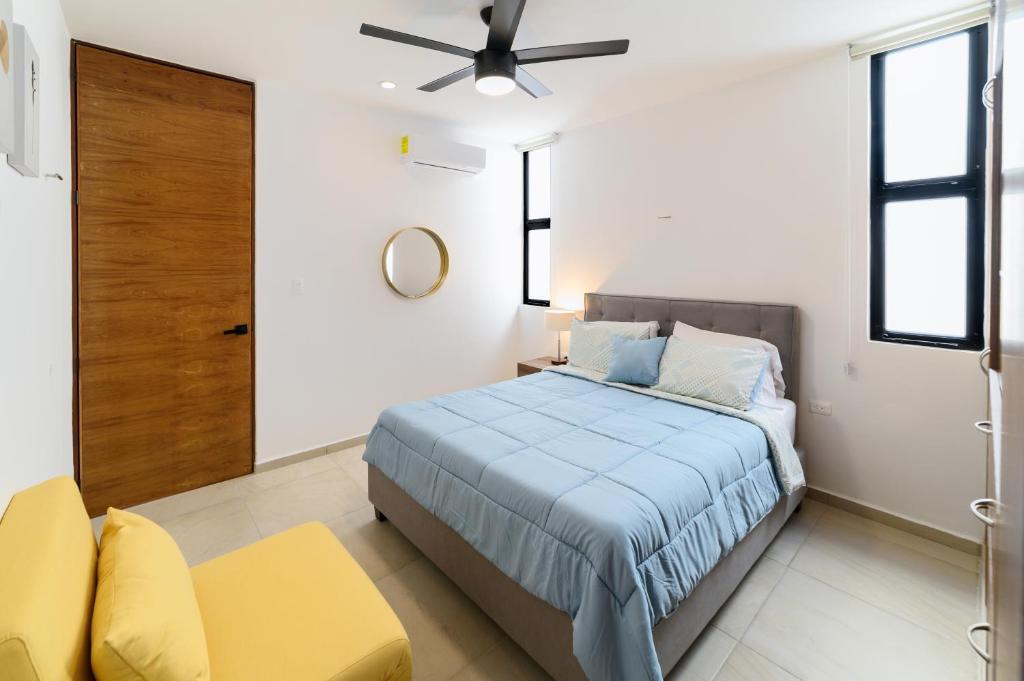 Postel nebo postele na pokoji v ubytování Casa Nirvana - Puerto Arrecife