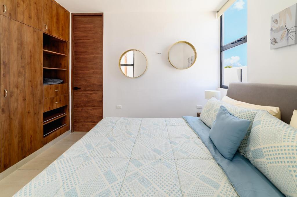 Postel nebo postele na pokoji v ubytování Casa Nirvana - Puerto Arrecife