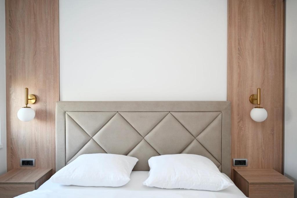 Postel nebo postele na pokoji v ubytování Apartman Vera 8 VRNJAČKA BANJA