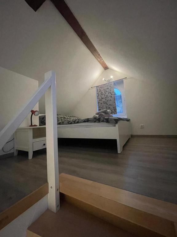 Postel nebo postele na pokoji v ubytování Hotel Krone