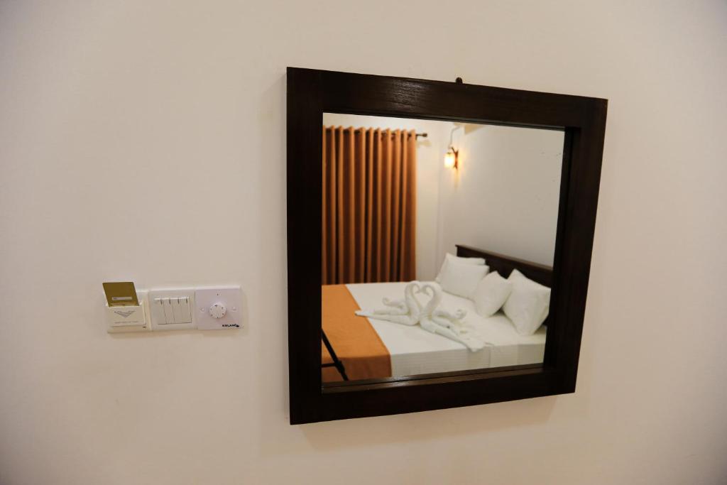 Postel nebo postele na pokoji v ubytování d marit Motel