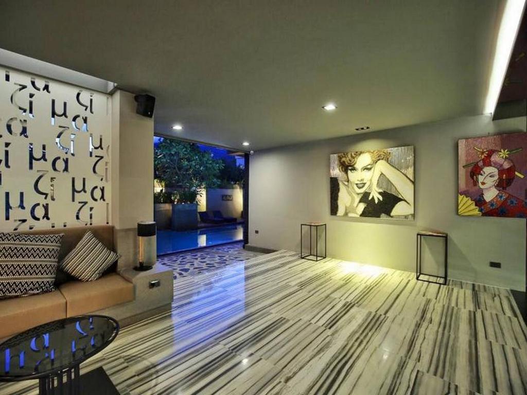 Posezení v ubytování Mazi Design Hotel by Kalima
