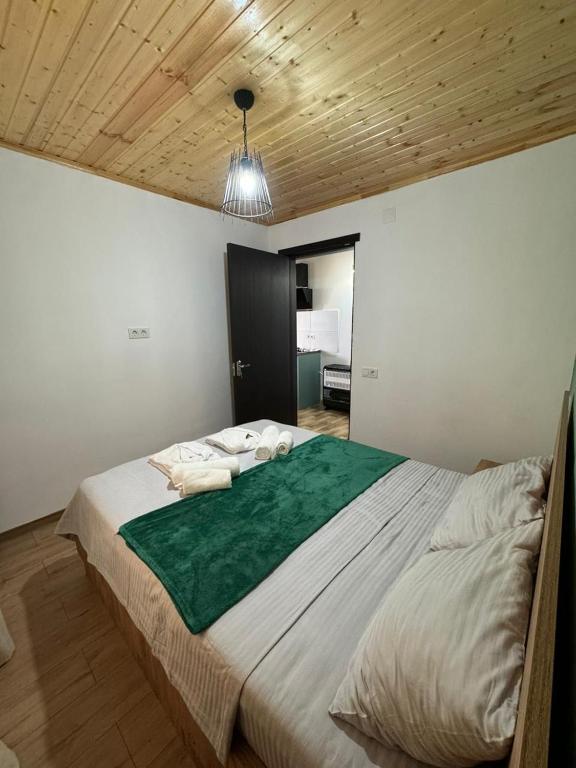 Postel nebo postele na pokoji v ubytování Cottage space