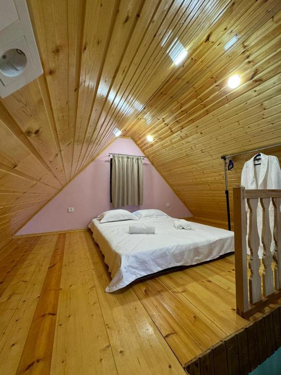 Postel nebo postele na pokoji v ubytování Cottage space
