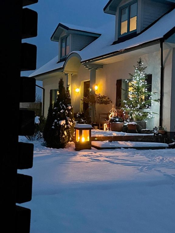 OrchardHouse Farmhouse, wellness v zimě