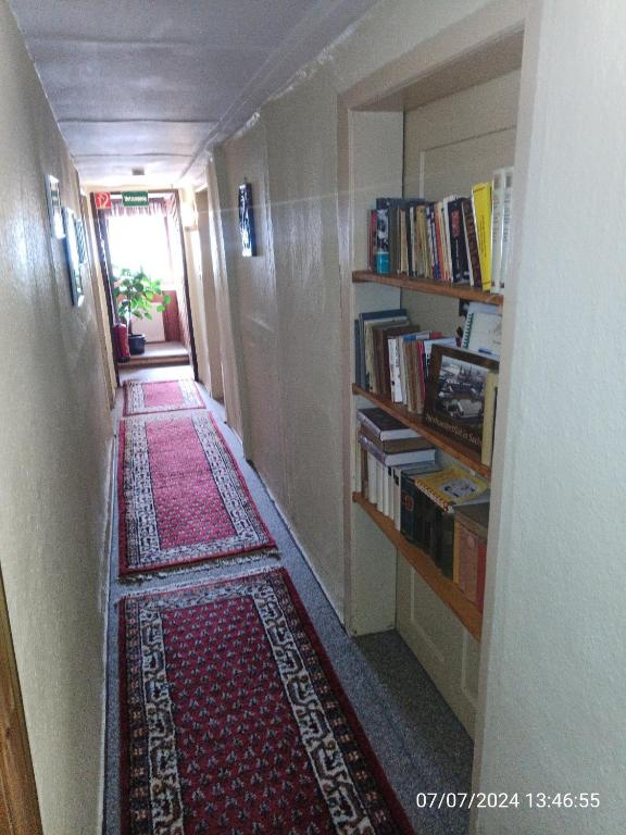 Knihovna v penzionu