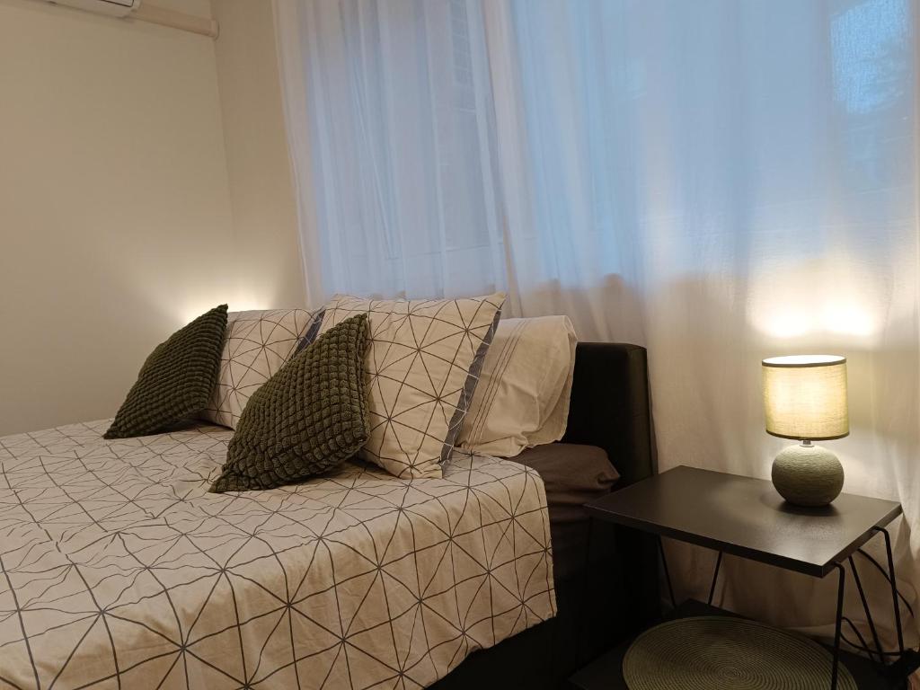 Ένα ή περισσότερα κρεβάτια σε δωμάτιο στο Studio apartman Terezija