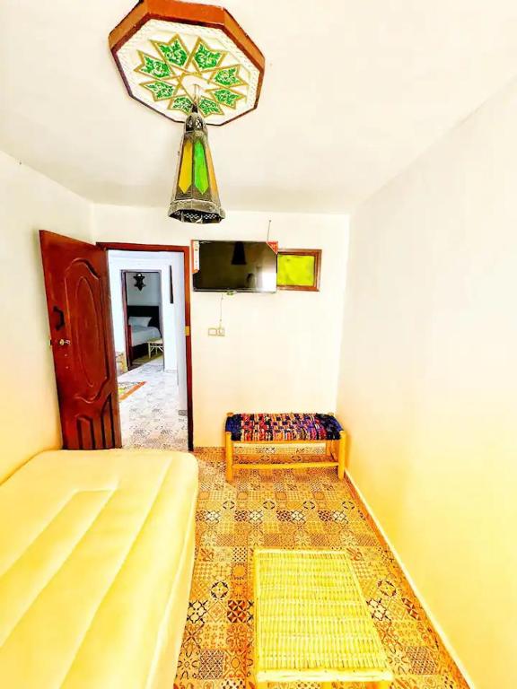 Postel nebo postele na pokoji v ubytování Hostel Tanger Medina