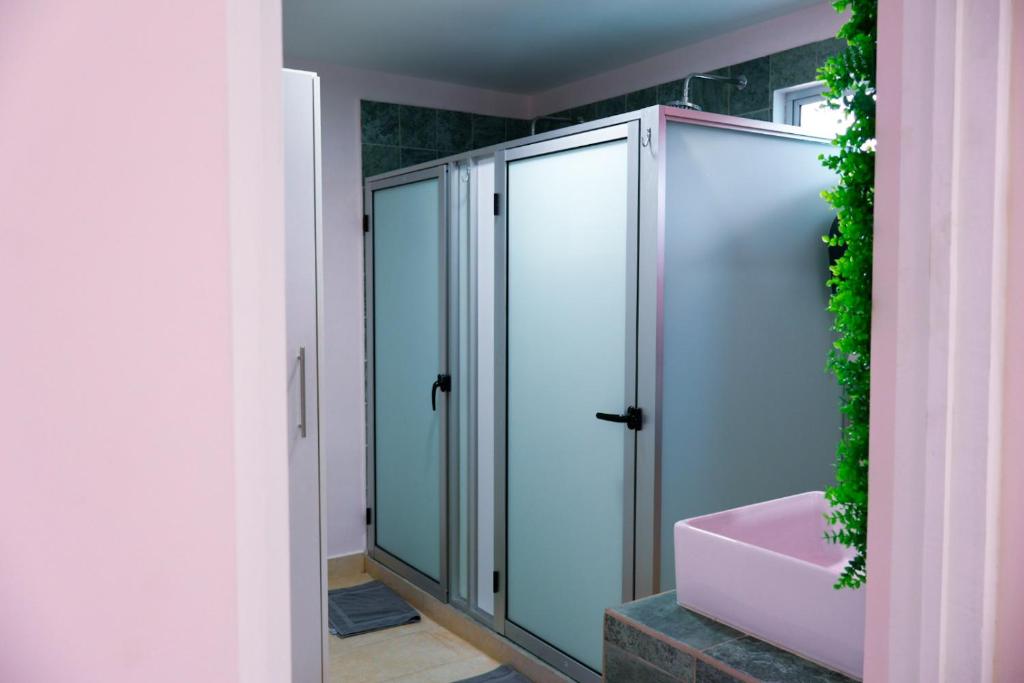 Postel nebo postele na pokoji v ubytování Casa Pandora Hostel Women Only