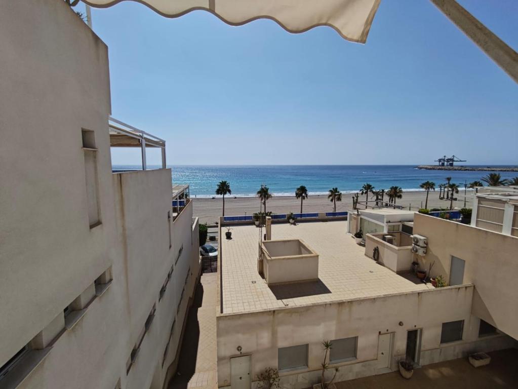 En generel havudsigt eller havudsigten taget fra lejligheden