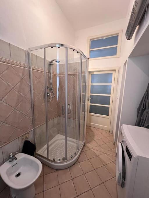 Koupelna v ubytování Casa Marisella