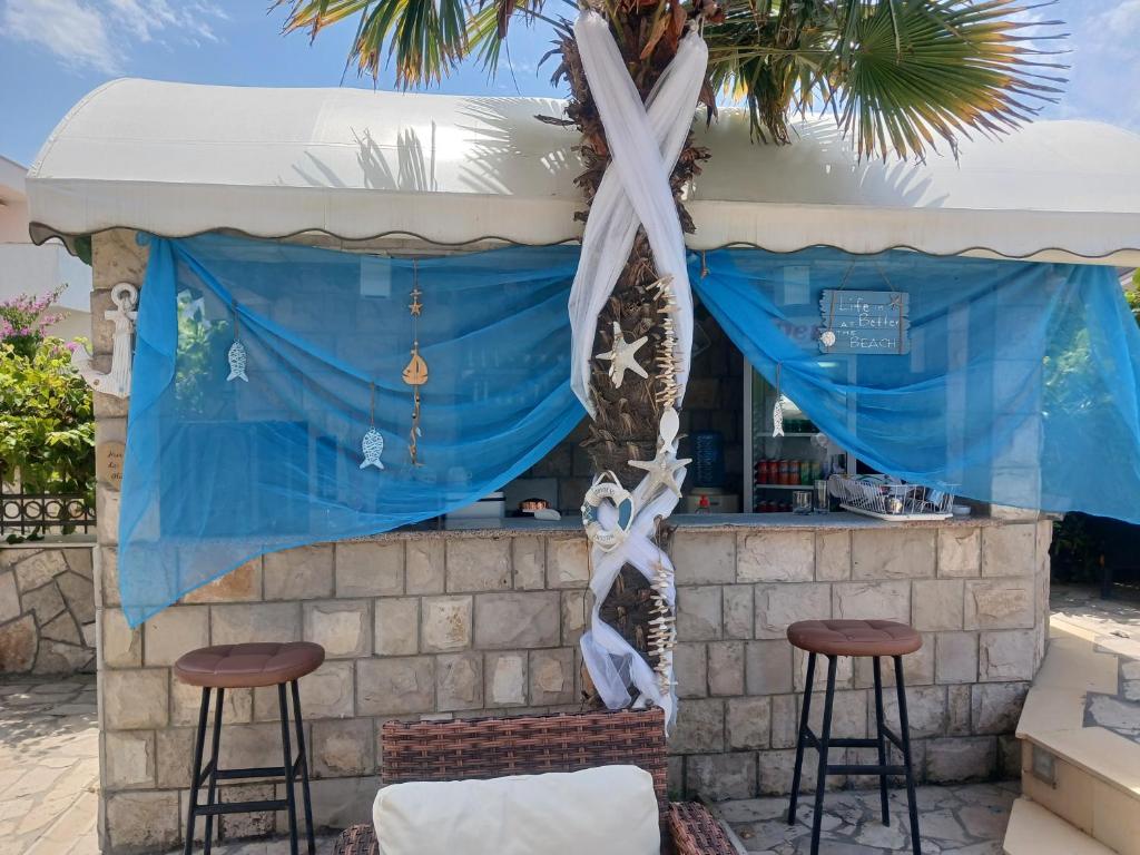 Patio nebo venkovní prostory v ubytování Hotel Denis