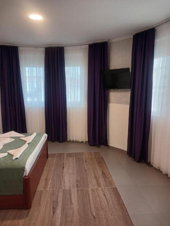 TV a/nebo společenská místnost v ubytování Hotel Denis
