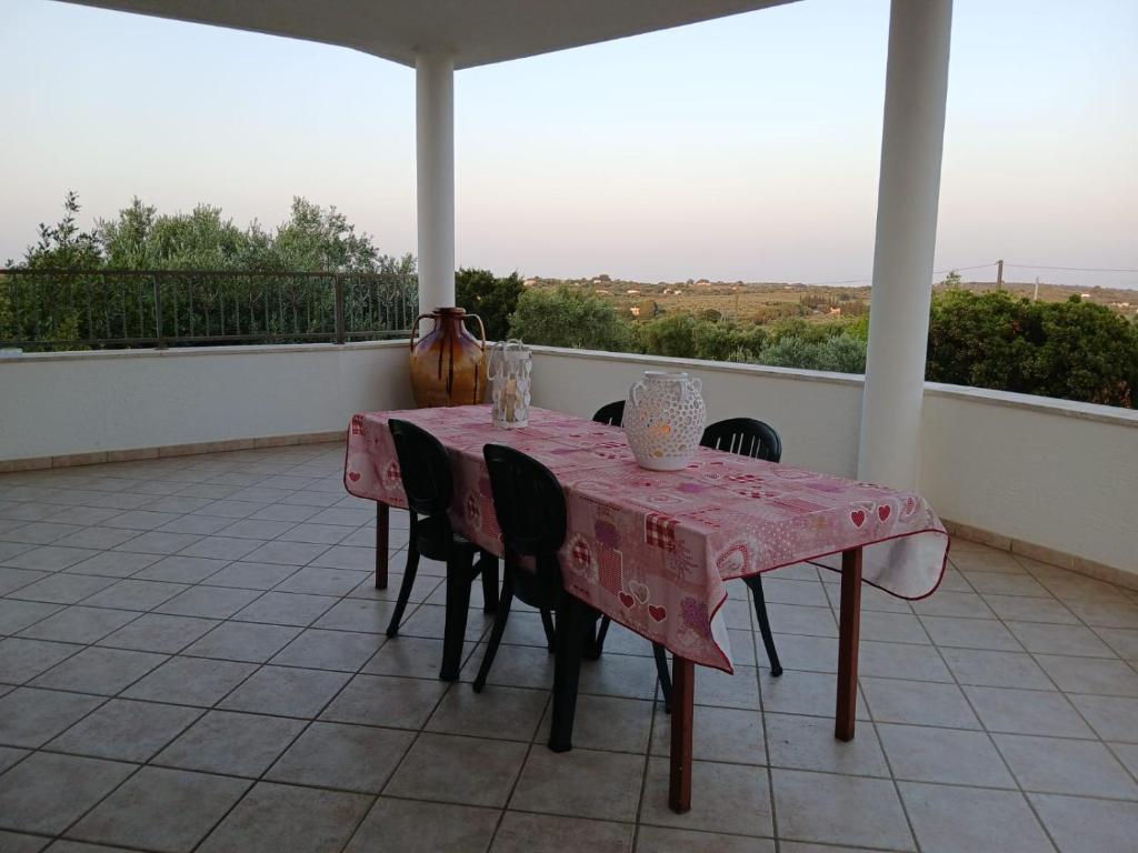 Balkón nebo terasa v ubytování Natura e relax La campagna di Nonna Maria