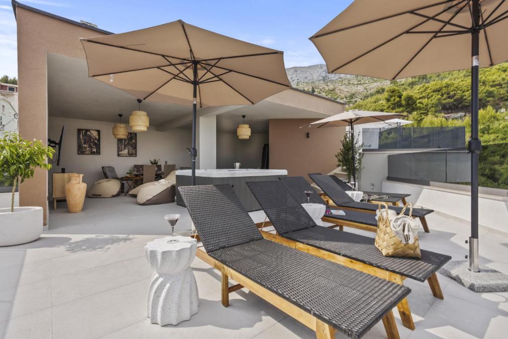 Posedenie v ubytovaní Luxury Penthouse Duce