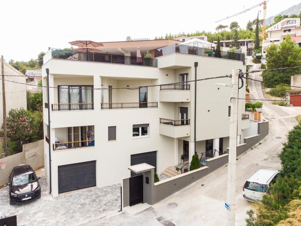 Budova, v ktorej sa apartmán nachádza
