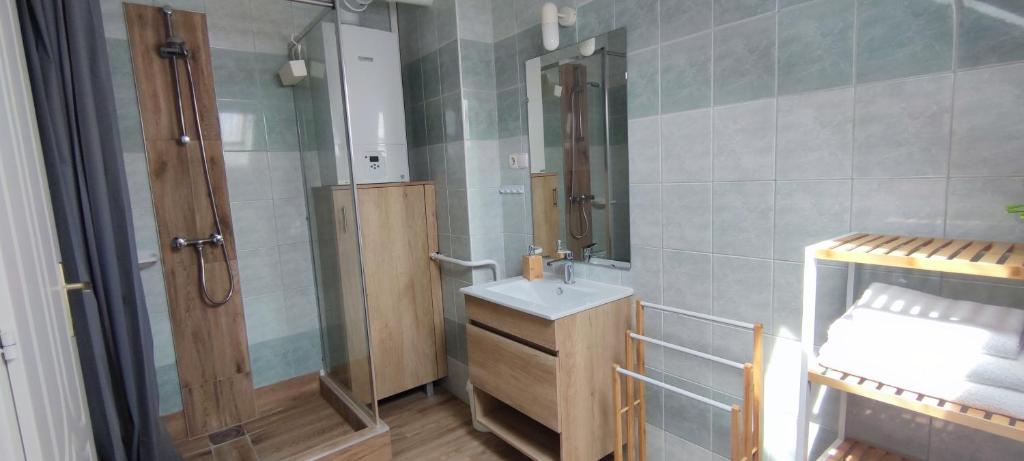 Koupelna v ubytování Nova Suites