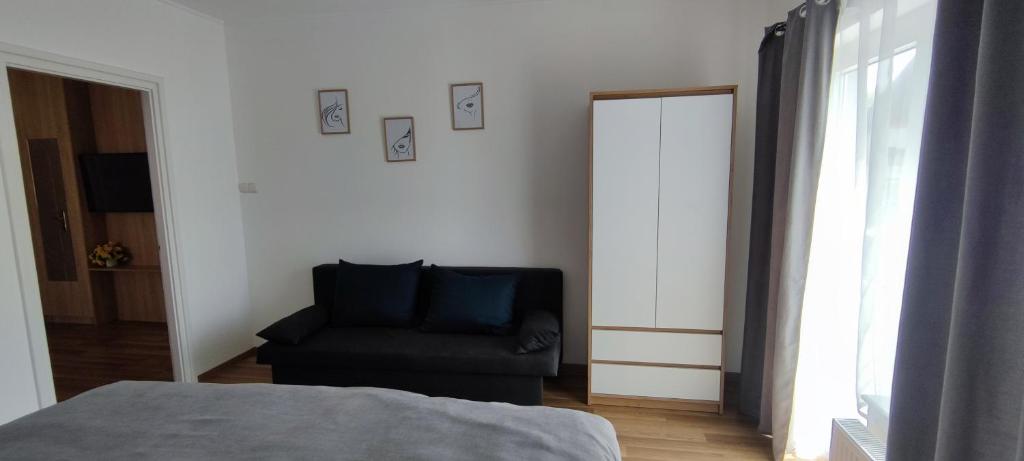 Postel nebo postele na pokoji v ubytování Nova Suites