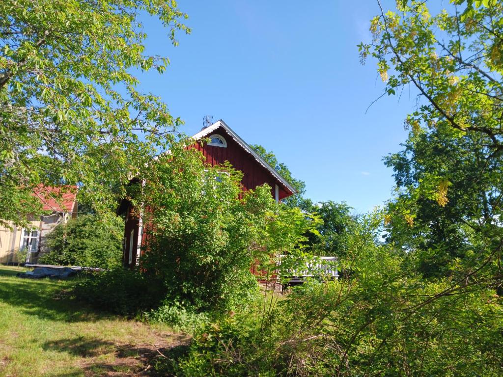 Zahrada ubytování Månsarps skogs- och alpackagård