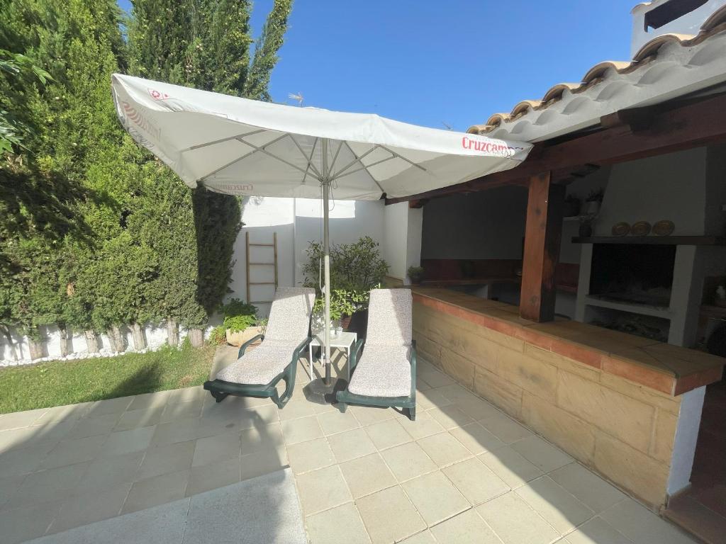 Patio nebo venkovní prostory v ubytování Paraíso Villa Parchís