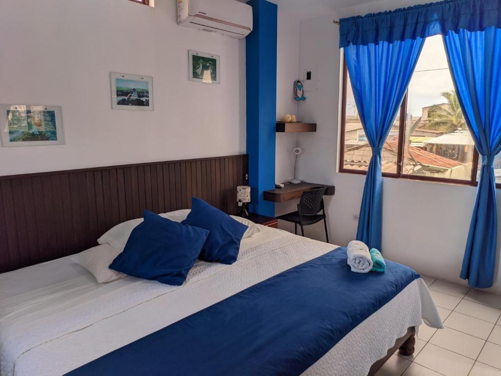 Postel nebo postele na pokoji v ubytování Sun Island
