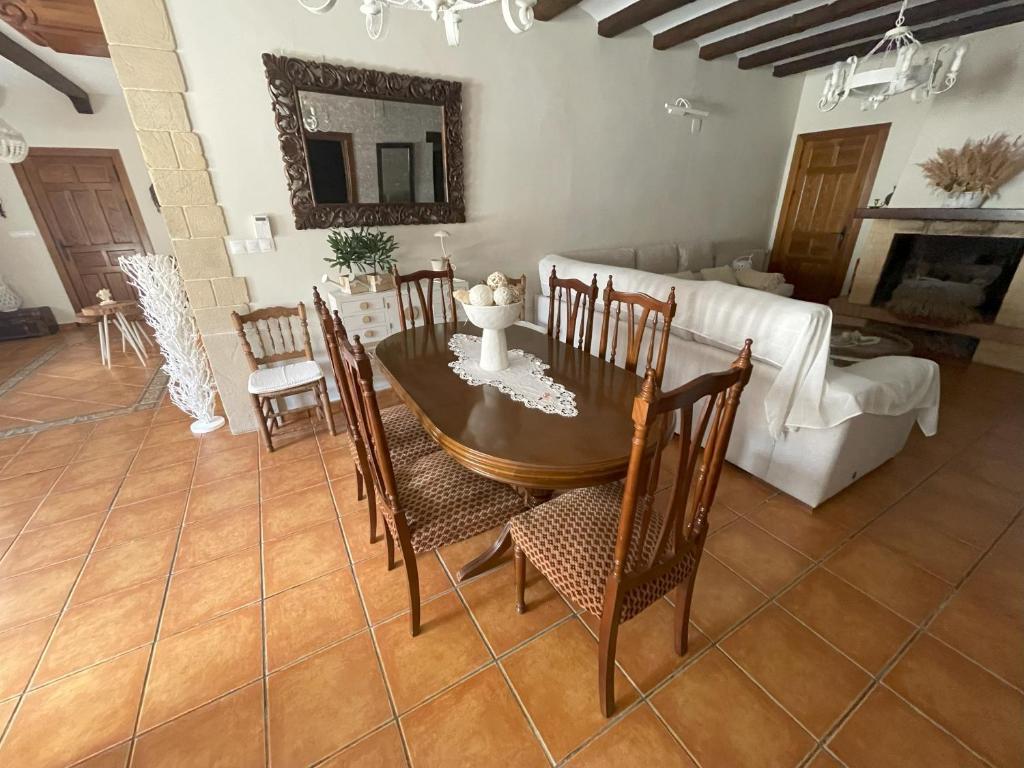 Posezení v ubytování Paraíso Villa Parchís