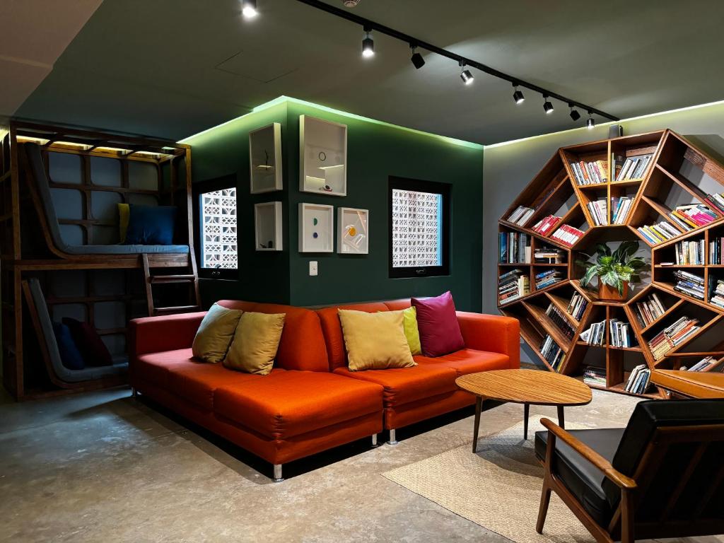 Posezení v ubytování Hotel Olá Chapultepec