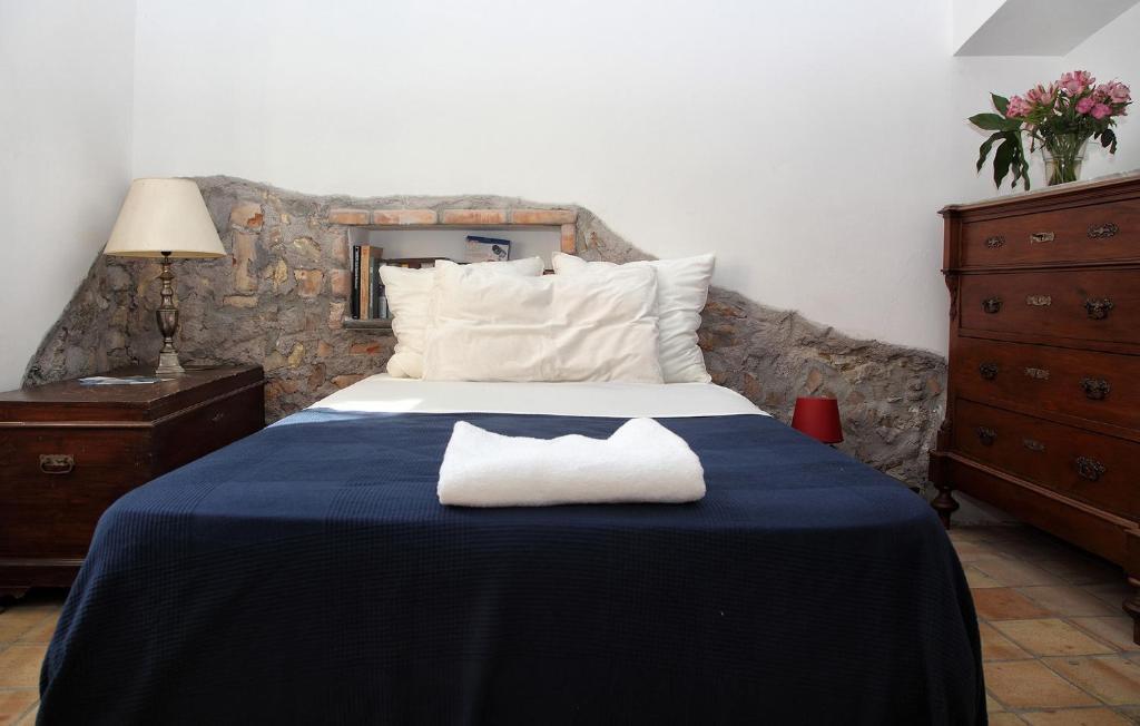Postel nebo postele na pokoji v ubytování Torre Di Sebastiano