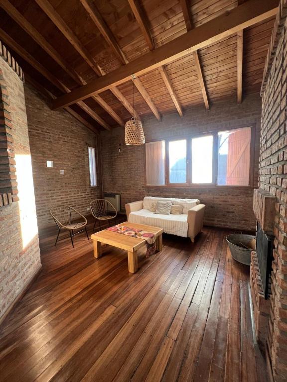 Posezení v ubytování Habitación privada en chalet, Cipolletti