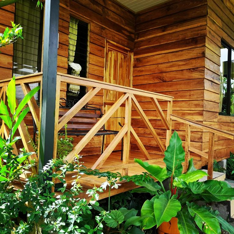 Zahrada ubytování Bungalow Batsù