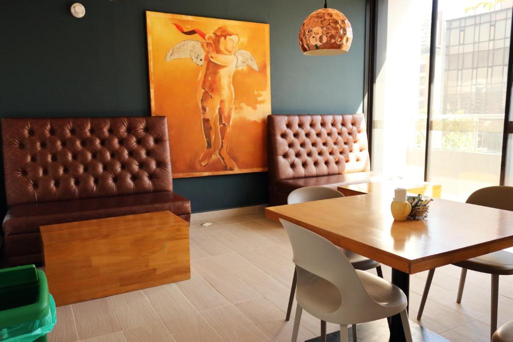 Posezení v ubytování Hotel Loup