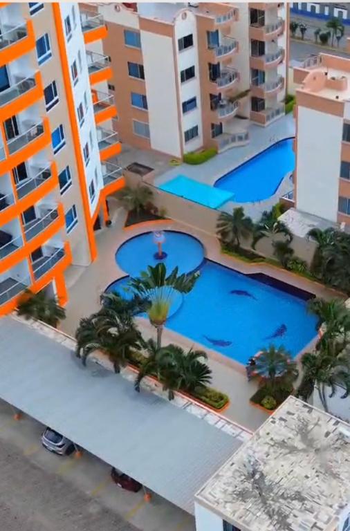 Piscina a Departamento Alfredd o a prop