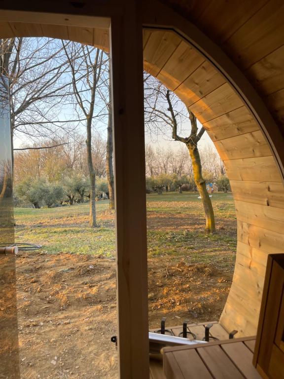 Zahrada ubytování Chalet Bosco Magico Roccolo