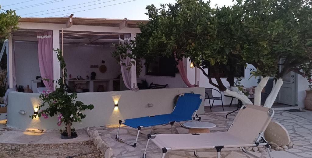 Patio nebo venkovní prostory v ubytování Ο Κήπος The Garden