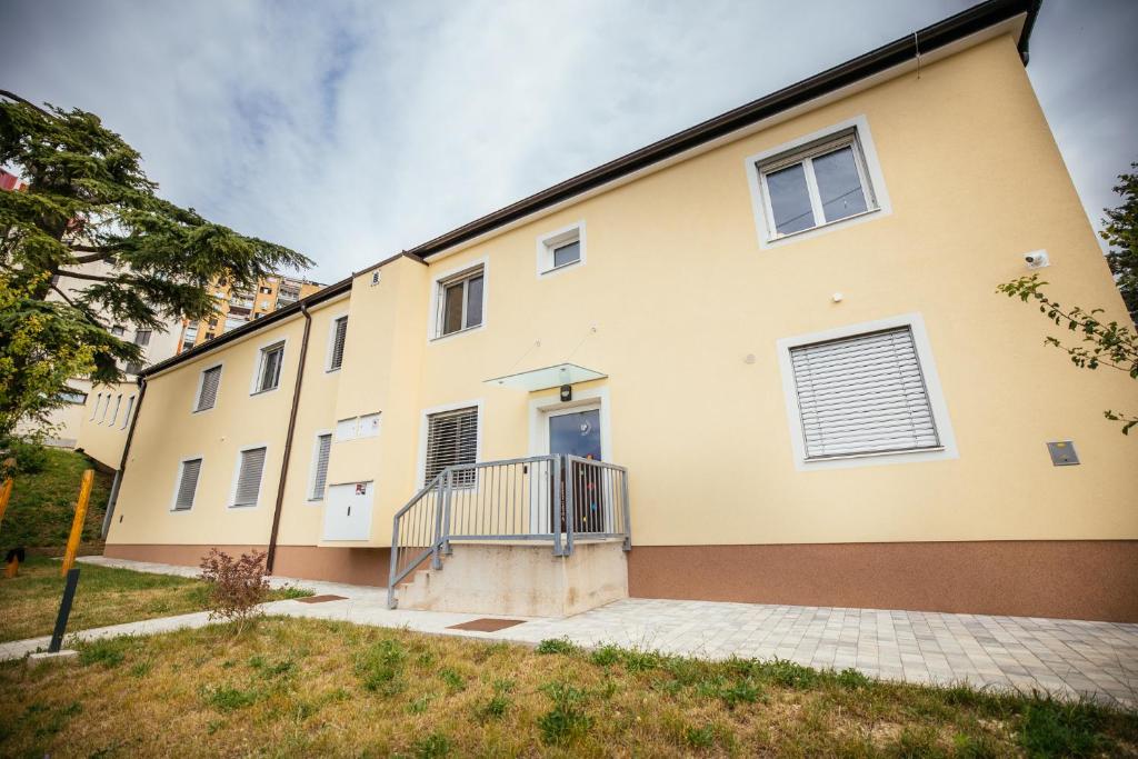 Budova, kde se hostel nachází