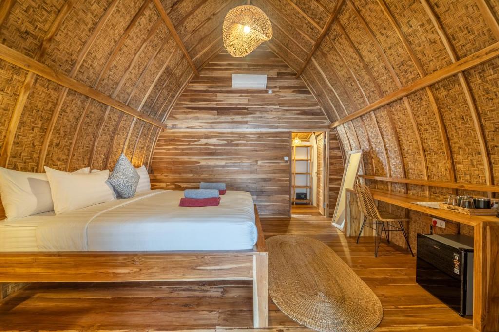 Kuchyň nebo kuchyňský kout v ubytování My Island Home Gili Air