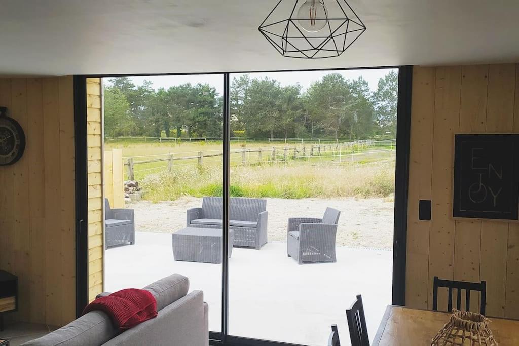 Posezení v ubytování Le gîte de la Ferme