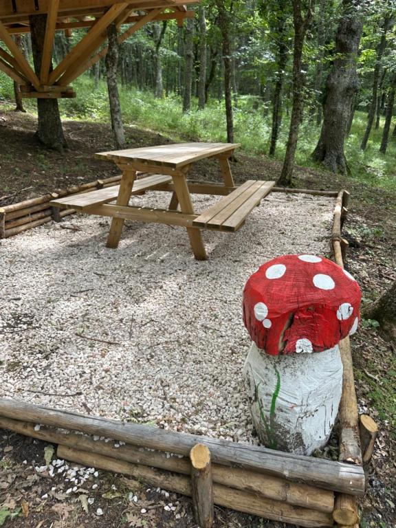 Zahrada ubytování Daunia Avventura