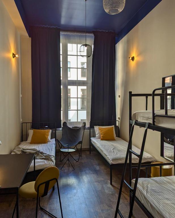 Istumisnurk majutusasutuses RYNEK 30 Hostel
