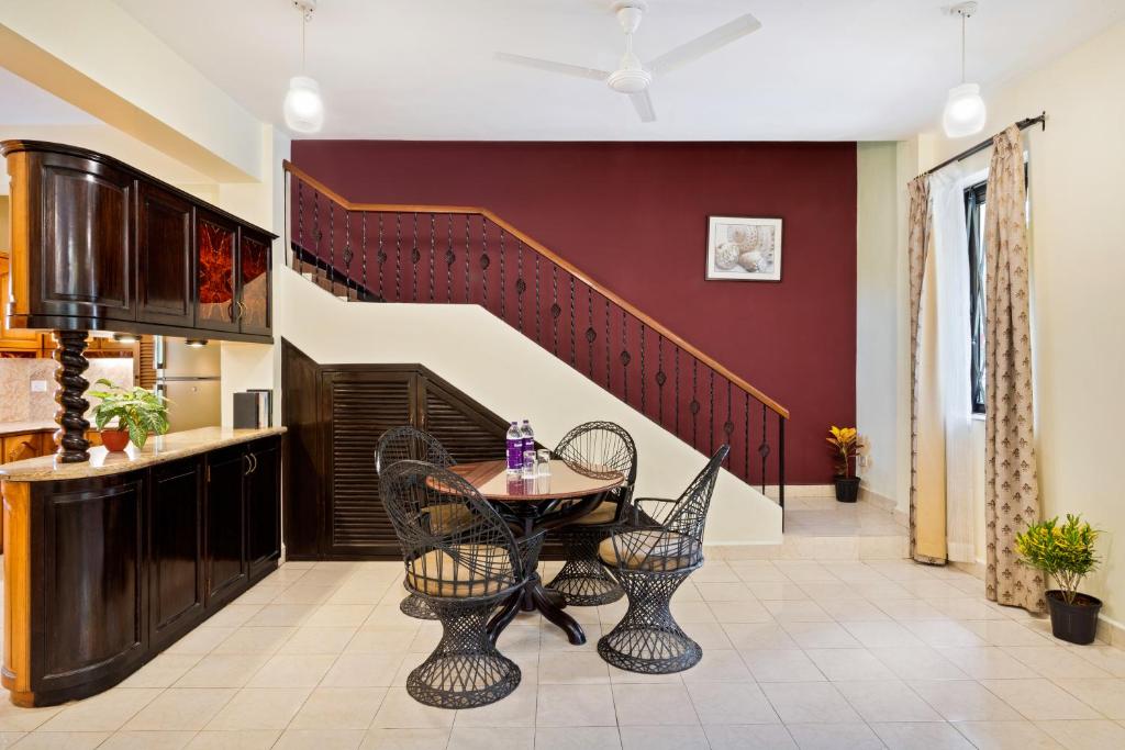 Posezení v ubytování De Mandarin Beach Resort Suites & Villas, Candolim