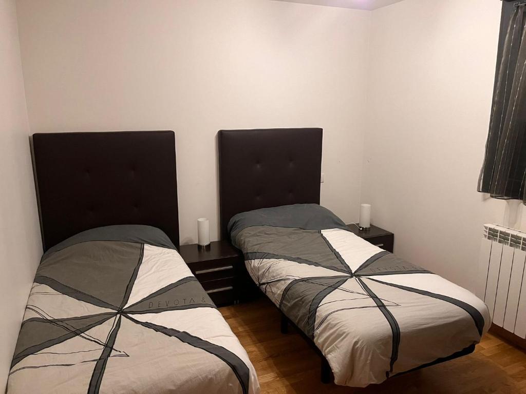 Postel nebo postele na pokoji v ubytování Navarrete Txiki