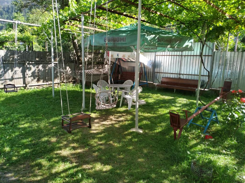 Zahrada ubytování Guest House Lazare