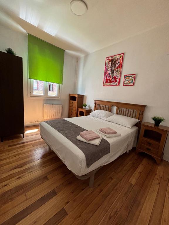Postel nebo postele na pokoji v ubytování Casa Narolai