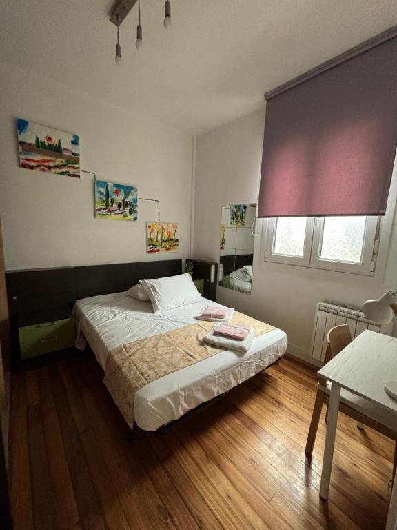 Postel nebo postele na pokoji v ubytování Casa Narolai